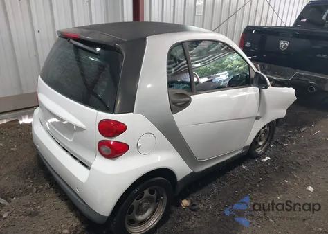 2012 Smart Fortwo Passion/Pure from USA, damaged, VIN WMEEJ3BA0CK577406